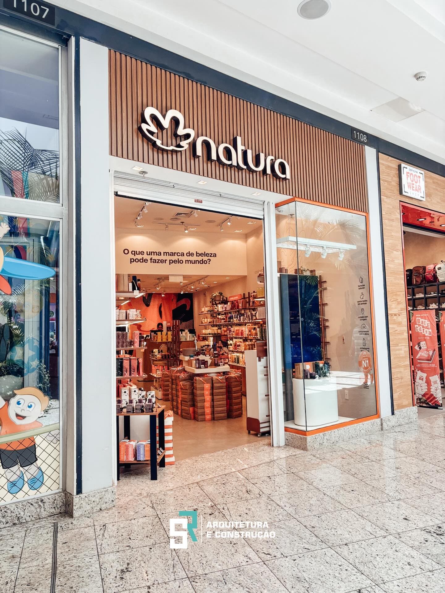 Natura — Reforma e ampliação comercial